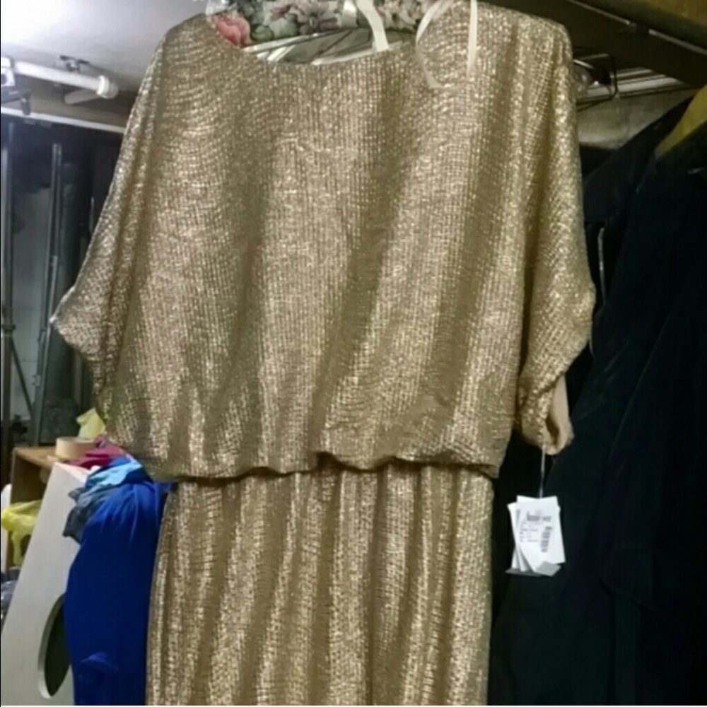 Gold Dress
